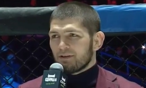 «Казахстан стоит на особом месте». Хабиб Нурмагомедов сделал заявление на турнире GFC 23 в Алматы