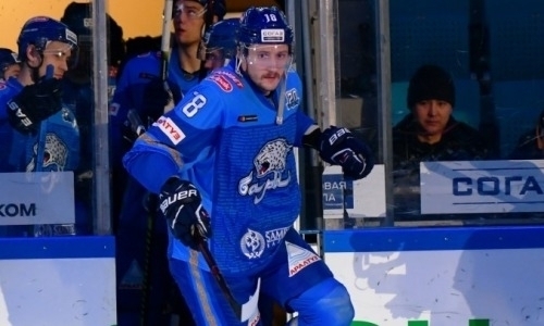 «Барыс» отметил серьезное достижение форварда сборной Казахстана на фоне разгрома от СКА