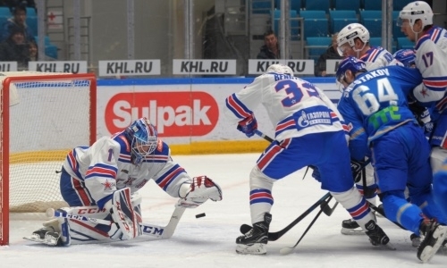 «Пришлось отвечать — и пошло-поехало». Матч «Барыс» — СКА напомнил россиянам НХЛ