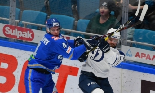 Видеообзор матча КХЛ «Барыс» — «Динамо» Москва 3:4 ОТ