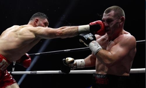 Тренировавшийся с Головкиным чемпион мира нокаутом защитил свой титул WBA. Видео
