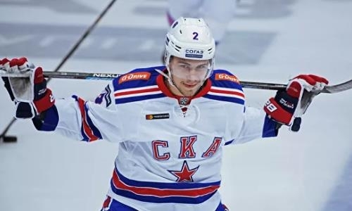 Российский защитник удостоился награды от КХЛ после хет-трика «Барысу»