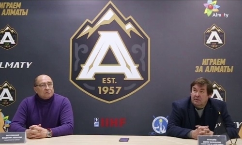 Видео послематчевой пресс-конференции игр чемпионата РК «Алматы» — «Алтай-Торпедо» 4:1, 0:2