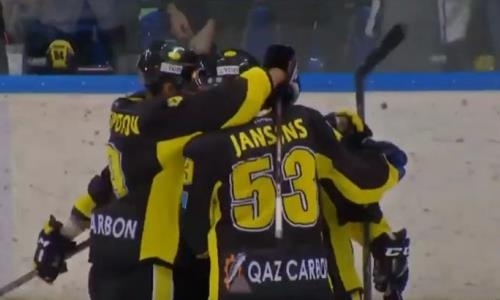 Видеообзор матча ВХЛ «Сарыарка» — «Рязань» 1:2