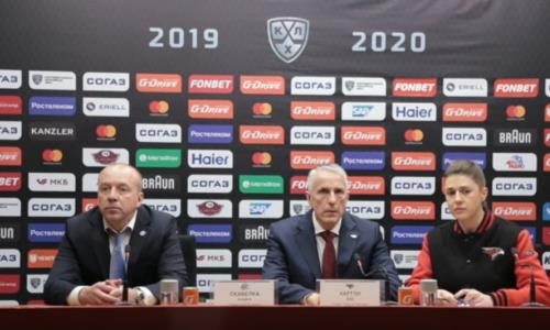 Видео послематчевой пресс-конференции игры КХЛ «Авангард» — «Барыс» 2:3