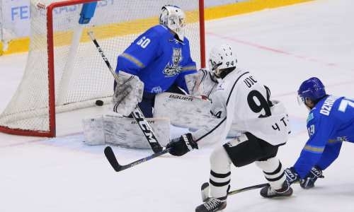 Фоторепортаж с матча МХЛ «Снежные Барсы» — «Белые Медведи» 3:7