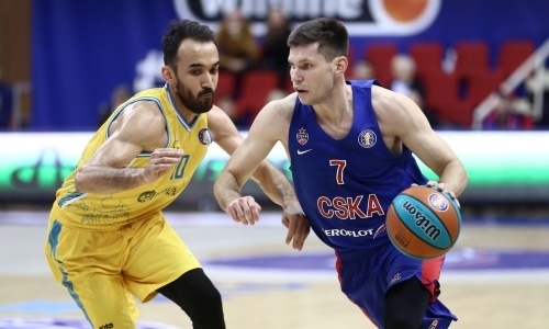 Фоторепортаж с матча ВТБ ЦСКА — «Астана» 104:91