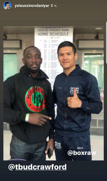 Данияр Елеусинов встретился с пообещавшим размазать его чемпионом мира. Фото