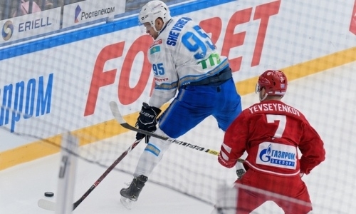 Фоторепортаж с матча КХЛ «Витязь» — «Барыс» 2:5