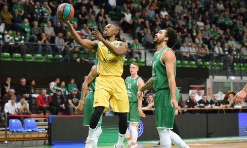 Фото с матча ВТБ «Зелена Гура» — «Астана» 78:81