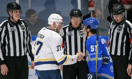 Фоторепортаж с матча ВХЛ «Номад» — «Дизель» 1:0