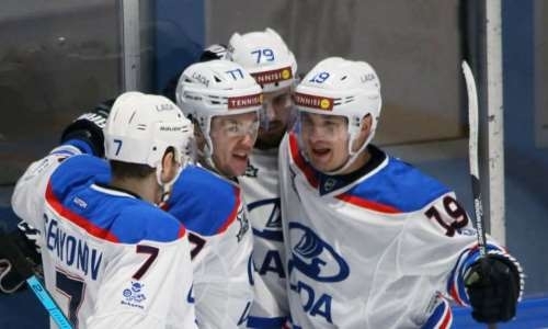 Фоторепортаж с матча ВХЛ «Номад» — «Лада» 2:3