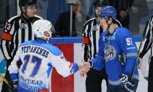 Фоторепортаж с матча ВХЛ «Номад» — «ЦСК ВВС» 2:0