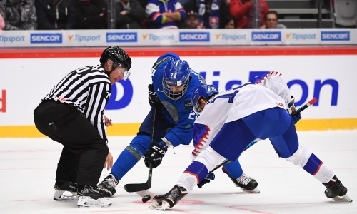 Фоторепортаж с матча МЧМ-2020 Словакия — Казахстан 3:1