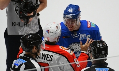 Фоторепортаж с матча КХЛ «Барыс» — «Автомобилист» 4:2
