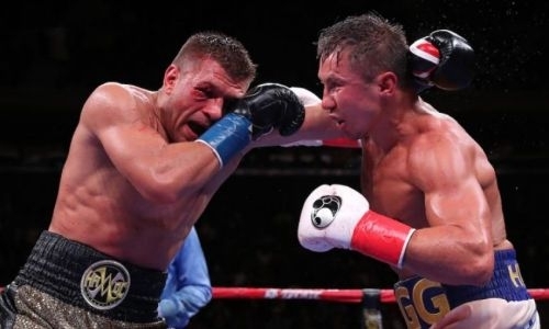 «Один из самых захватывающих за десятилетие». Бой Головкина изобразили на картине