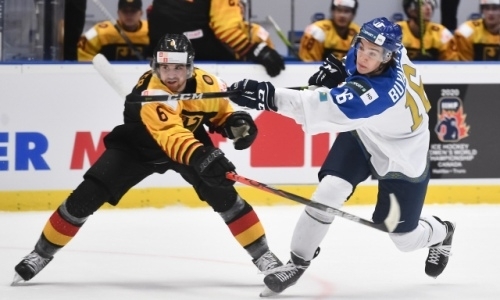 Стал известен состав сборной Казахстана на второй матч с Германией за выживание в элите МЧМ