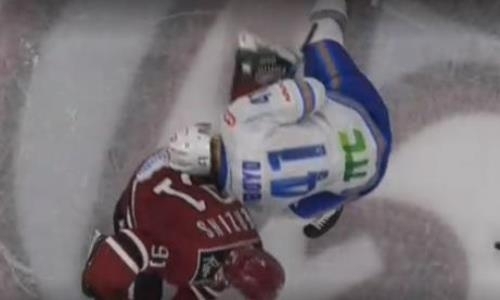 Видеообзор матча КХЛ «Динамо» Рига — «Барыс» 1:0