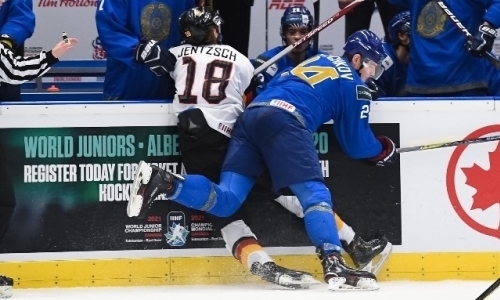 Прямая трансляция решающего матча сборной Казахстана против Германии за место в элите МЧМ по хоккею