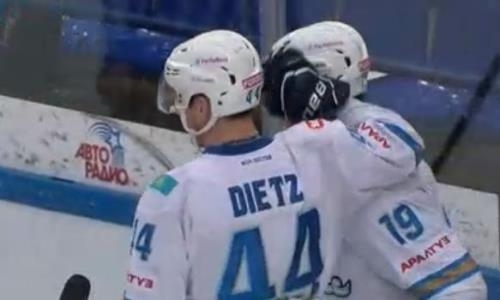 Видео шайб матча КХЛ «Нефтехимик» — «Барыс» 1:5