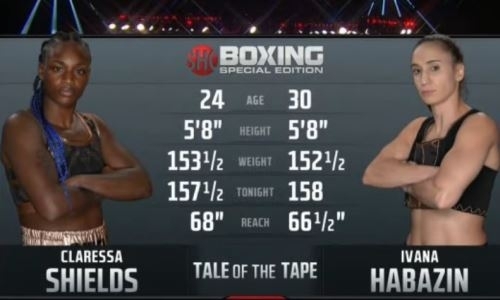 Видео исторической победы абсолютной чемпионки мира в бою за два титула в вечере бокса с участием казахстанца