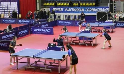 Республиканский чемпионат по настольному теннису проходит в Караганде