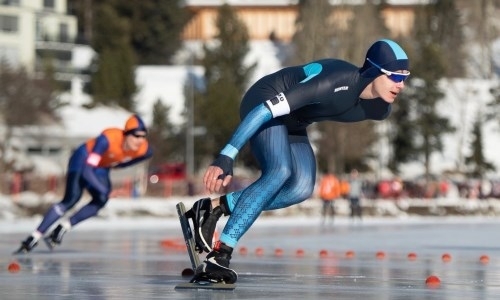 Казахстанские конькобежцы выступили на дистанции 1500 метров на ЮОИ-2020