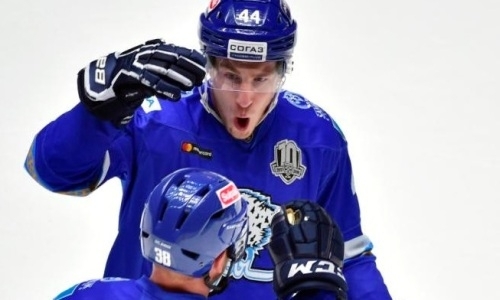 Капитан «Барыса» Даррен Диц забросил последнюю шайбу в Матче звезд КХЛ. Видео