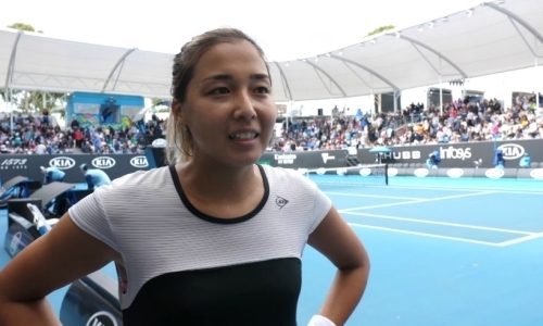 «Надеюсь оправдать ожидания». Дияс прокомментировала успешный старт на Australian Open