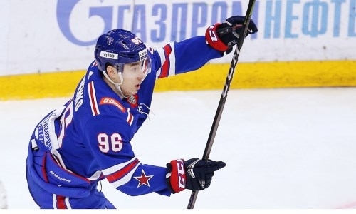 В матче СКА — «Барыс» был забит издевательский гол после удивительного финта. Видео