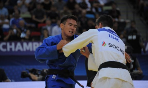 Казахстанский дзюдоист взял «серебро» на Гран-при в Израиле
