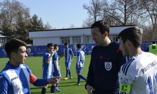 Казахстанская команда сыграла вничью с молодежным узбекским клубом в товарищеском матче