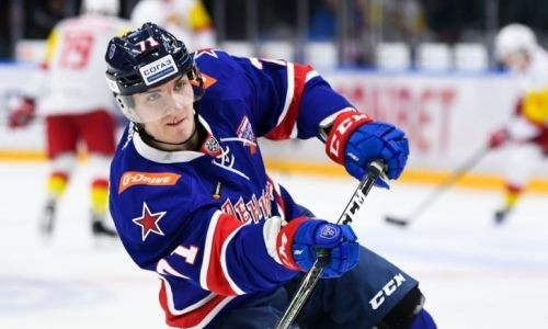 «Пойду домой и лягу спать». Автор сотой шайбы СКА в ворота «Барыса» поделился впечатлениями от матча