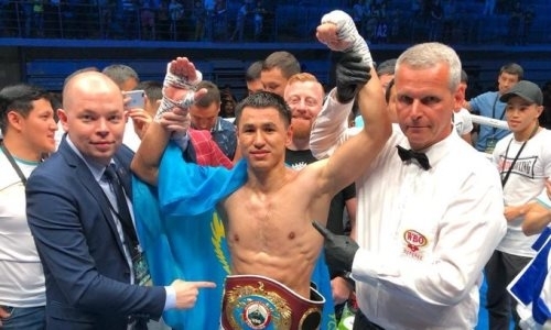 Казахстанский боксер с 24 победами и титулом WBO начал подготовку к возвращению на ринг