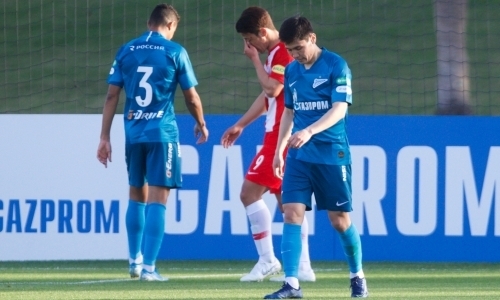 «Зенит» с Исламханом в старте пропустил шесть голов от австрийского клуба в нестандартном матче