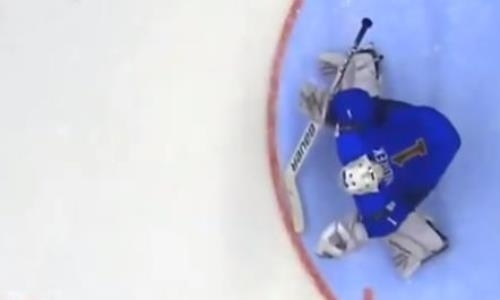 Сумасшедшие сэйвы голкипера сборной Казахстана в матче с Германией на МЧМ-2020. Видео