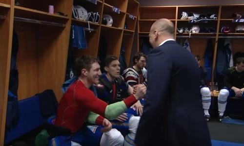 «Мужики, я вас, б****, поздравляю». Эмоциональная речь Скабелки после победы над «Авангардом». Видео