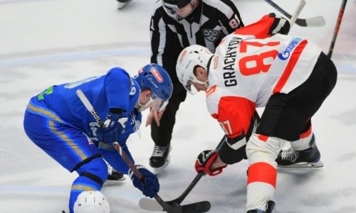 Фоторепортаж с матча КХЛ «Барыс» — «Авангард» 0:3