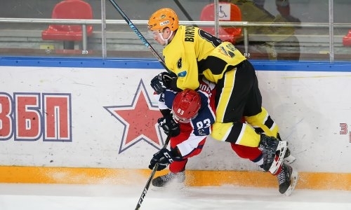 Фоторепортаж с матча ВХЛ «Звезда» — «Сарыарка» 4:3 Б
