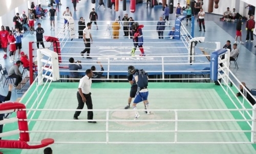 Фоторепортаж с УТС сборной Казахстана