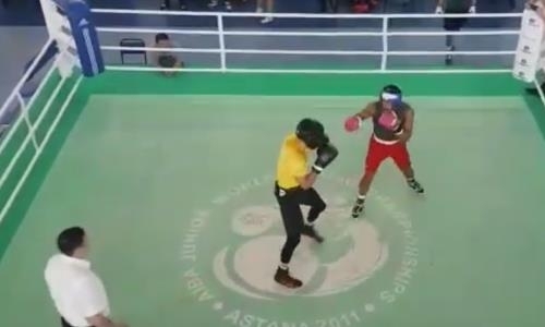 Видео спарринга чемпиона Азии из Казахстана
