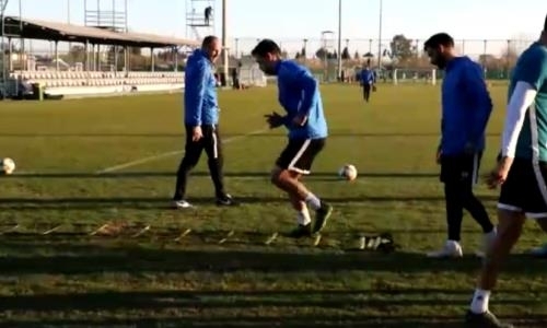 Видео тренировки «Иртыша» на сборе в Белеке