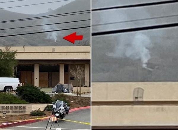 В Сети появились первые фото с места гибели легенды НБА Коби Брайанта