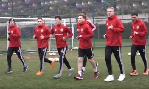 Видео тренировки «Актобе»
