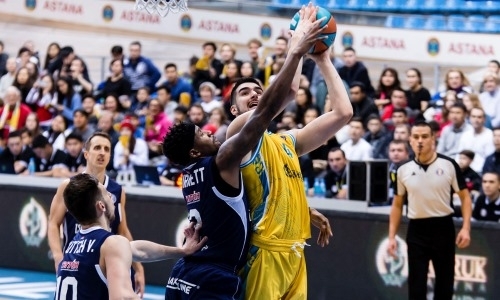 «Астана» проиграла «Цмоки-Минску» в матче ВТБ