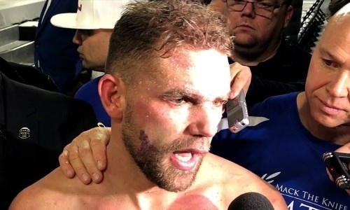 «Попрошайка». Сондерс грубо отреагировал на вызов чемпиона мира в весе Головкина и нарвался на ответ