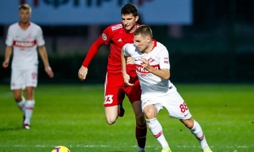 «Актобе» сыграл вничью товарищеский матч с дублем московского «Спартака»