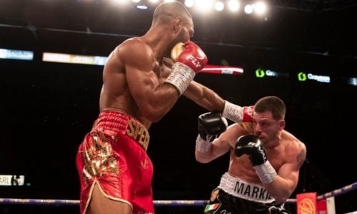 Келл Брук — Марк ДеЛука: видео боя с нокдауном и нокаутом за титул WBO 