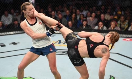 Чемпионка UFC яростным нокаутом защитила свой титул и вновь станцевала лезгинку. Видео