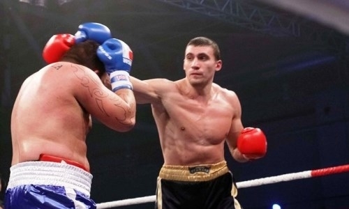 Чемпион Европы из Украины дебютировал в профи крутым нокаутом в первом раунде. Видео